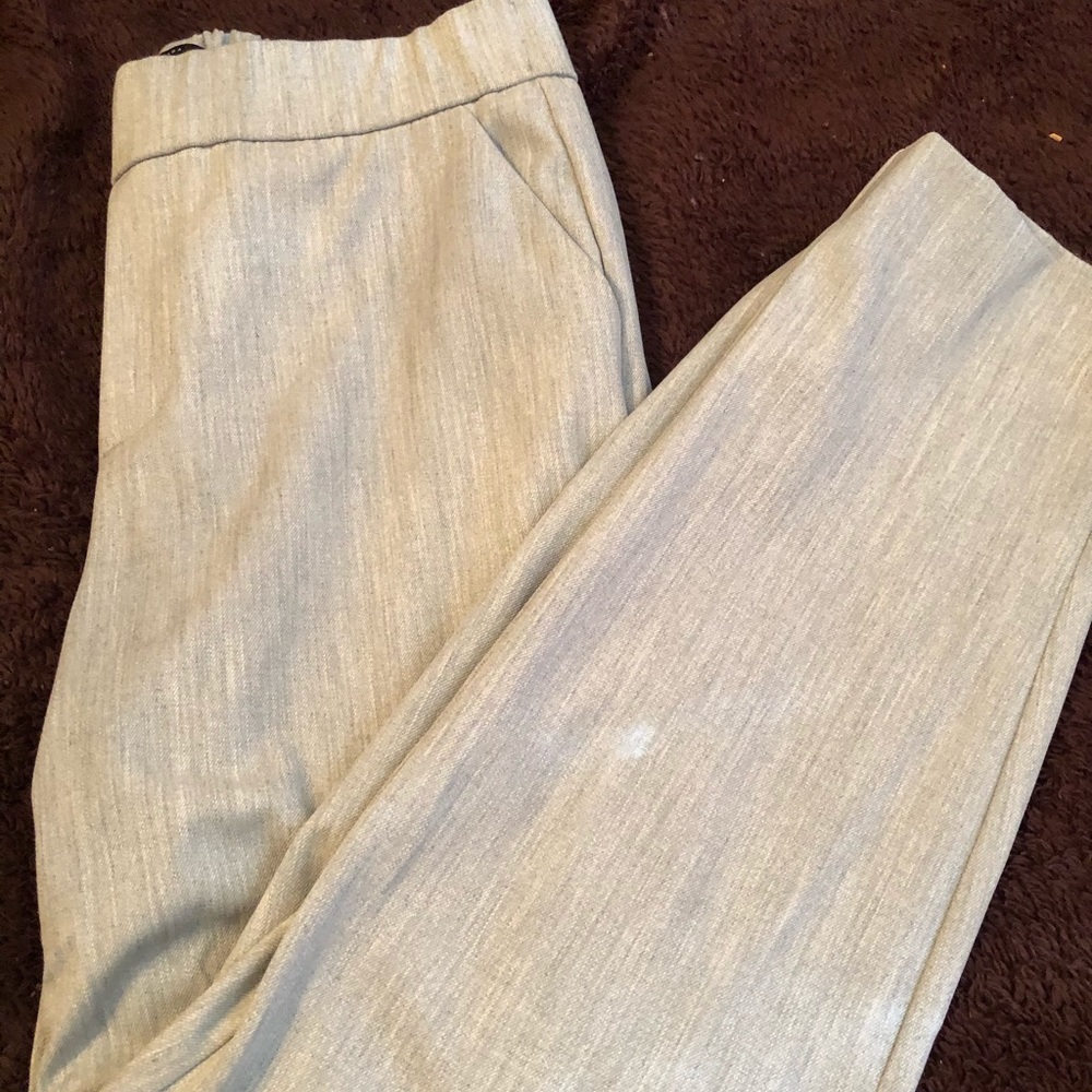 Zara stone grey trousers